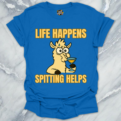 Life Happens Lllama T-Shirt
