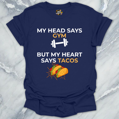 Head Heart Tacos T-Shirt