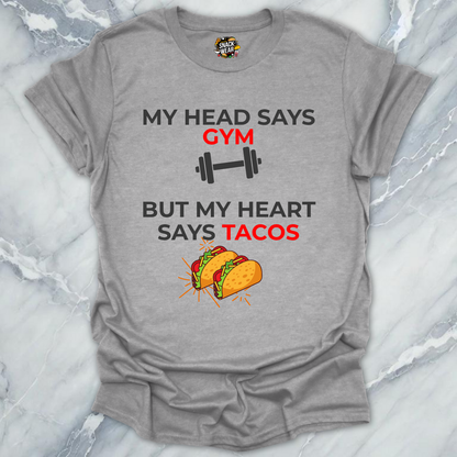 Head Heart Tacos T-Shirt