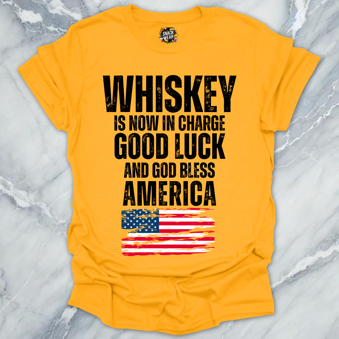 Whiskey In Charge America T-Shirt