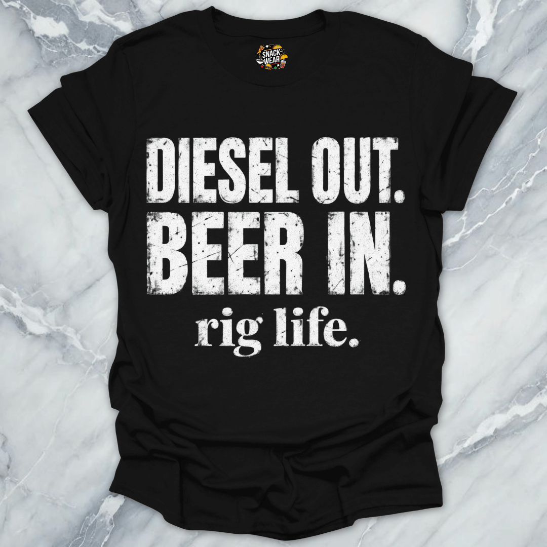 Diesel Out Beer In T-Shirt