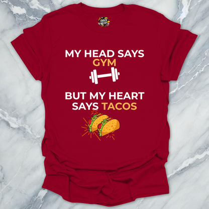 Head Heart Tacos T-Shirt