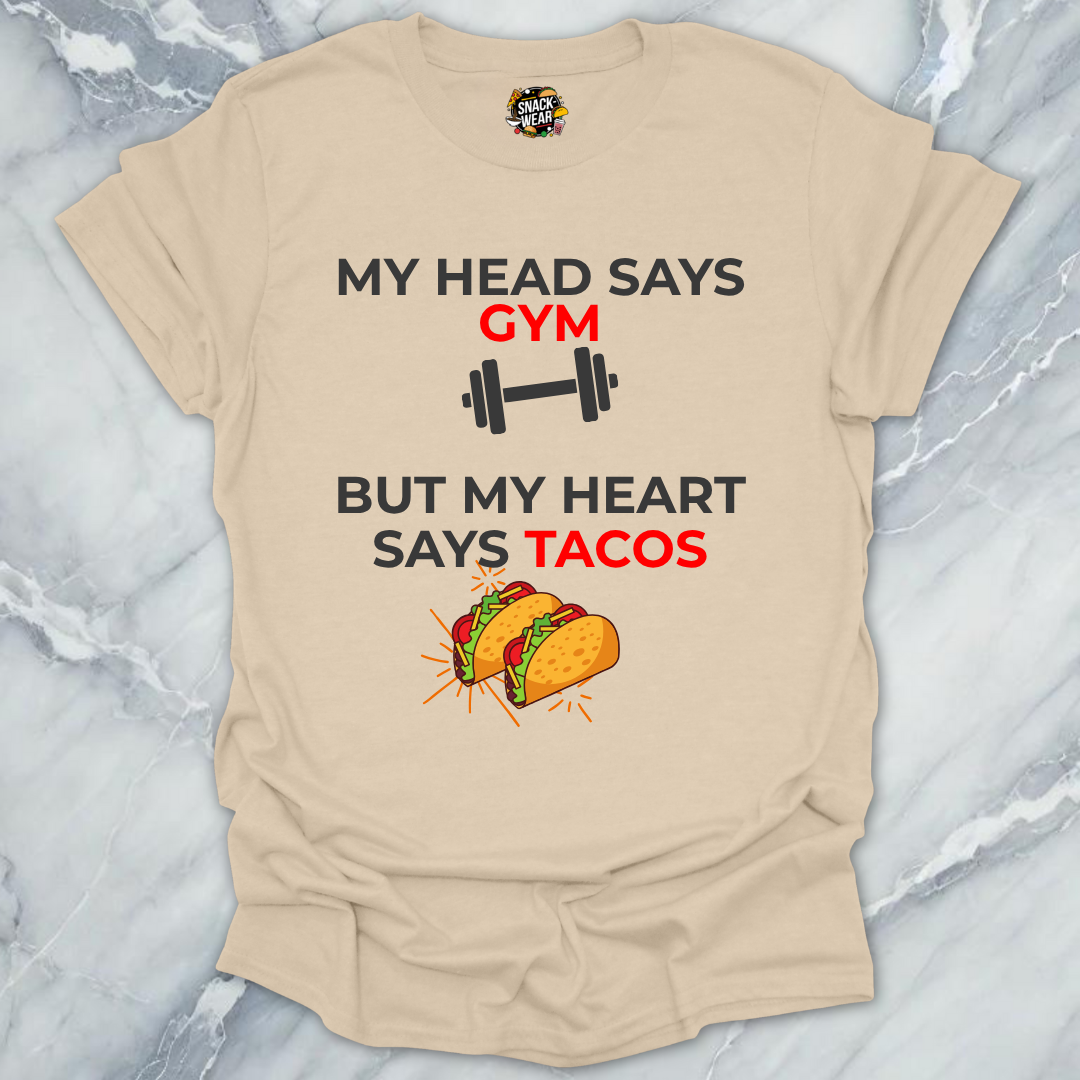 Head Heart Tacos T-Shirt