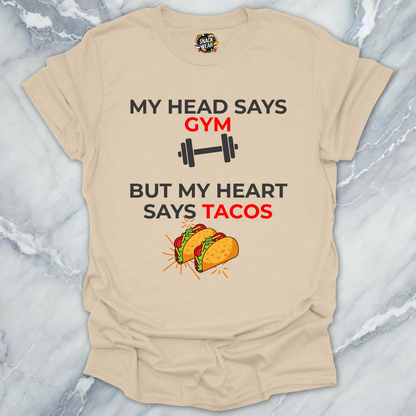 Head Heart Tacos T-Shirt