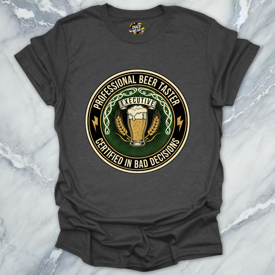 Certified Bad Decisions Beer T-Shirt