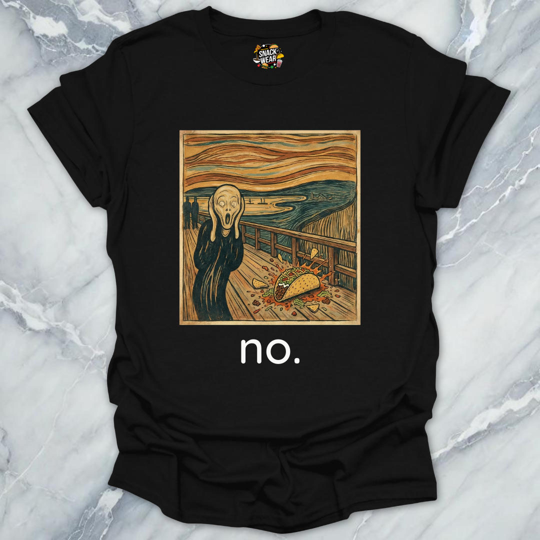 Taco Scream Art T-Shirt