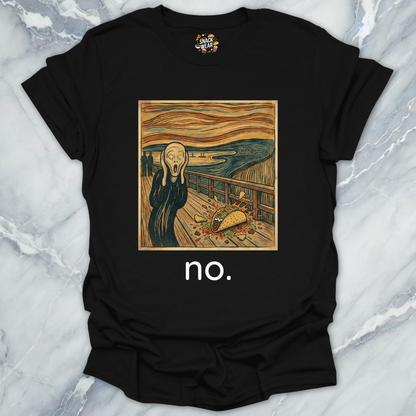 Taco Scream Art T-Shirt