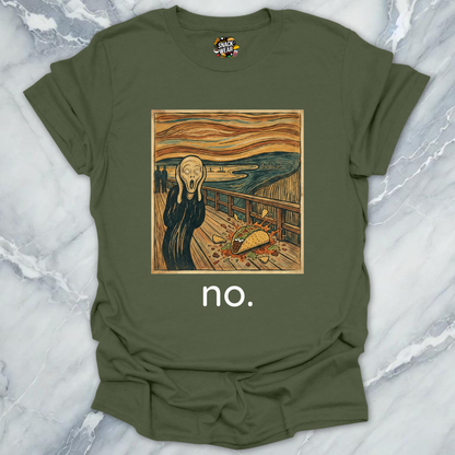 Taco Scream Art T-Shirt