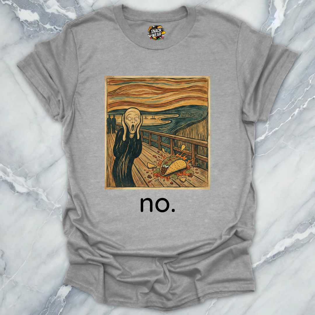 Taco Scream Art T-Shirt