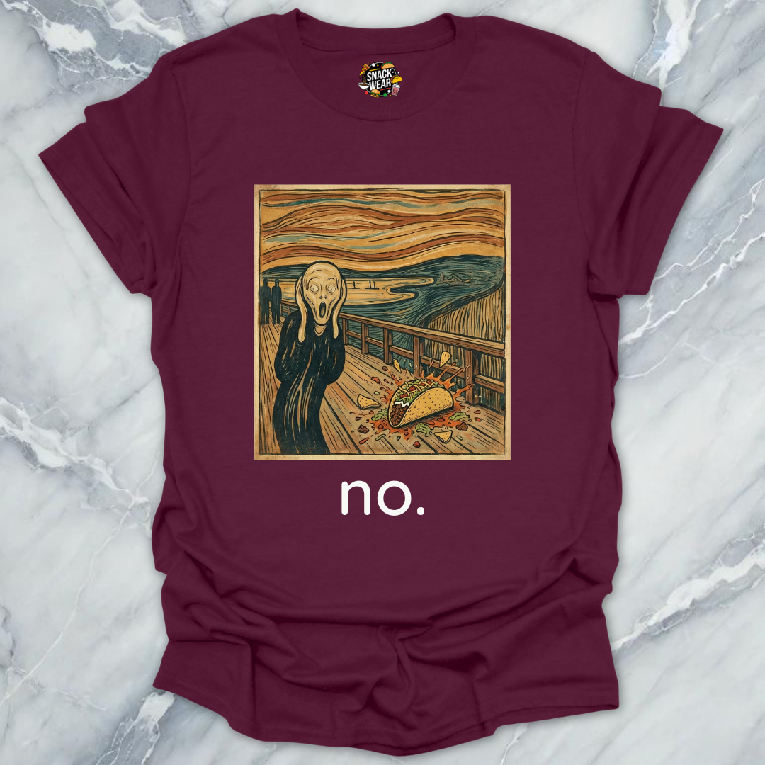 Taco Scream Art T-Shirt