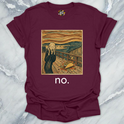 Taco Scream Art T-Shirt
