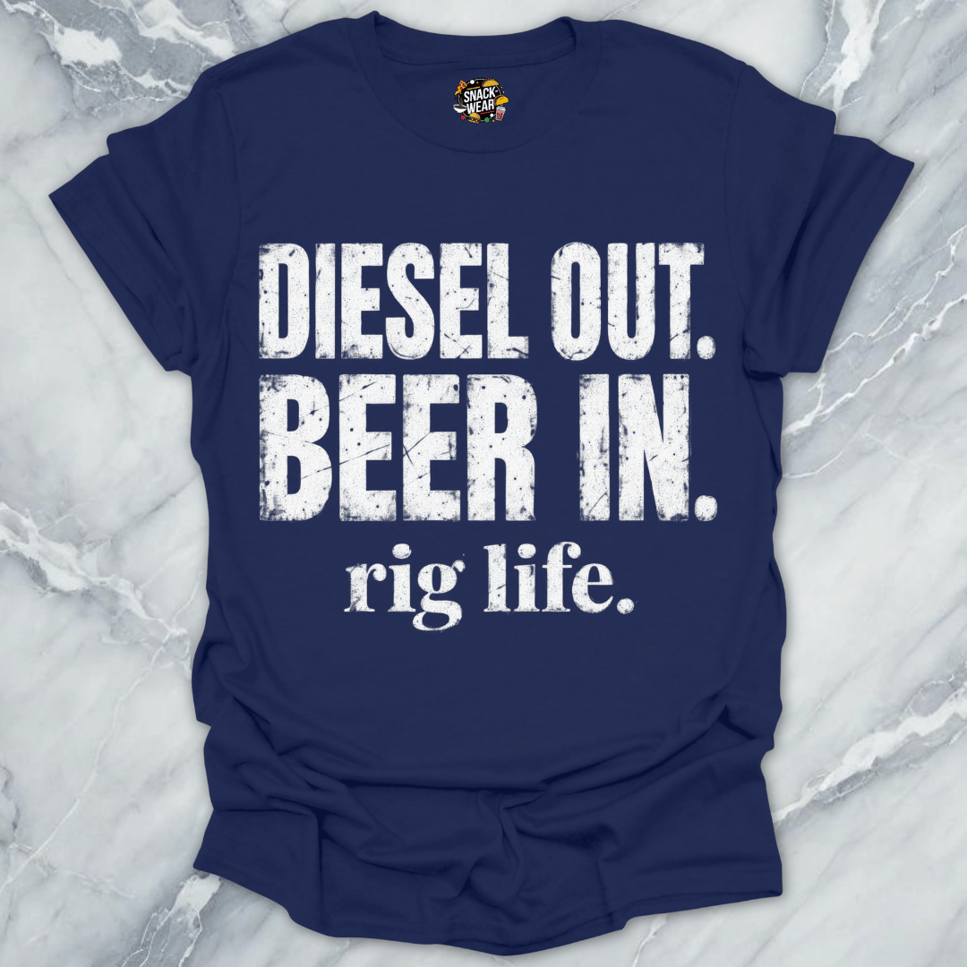 Diesel Out Beer In T-Shirt