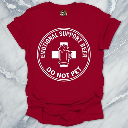 Emotional Support Beer T-Shirt