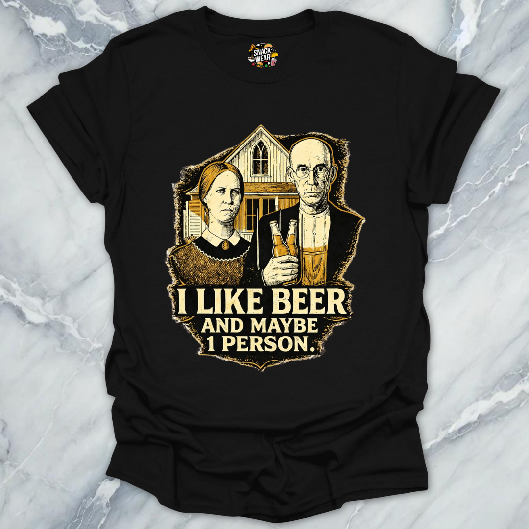 American Gothic Beer T-Shirt