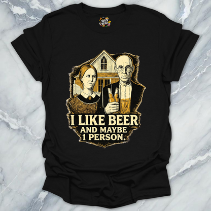 American Gothic Beer T-Shirt