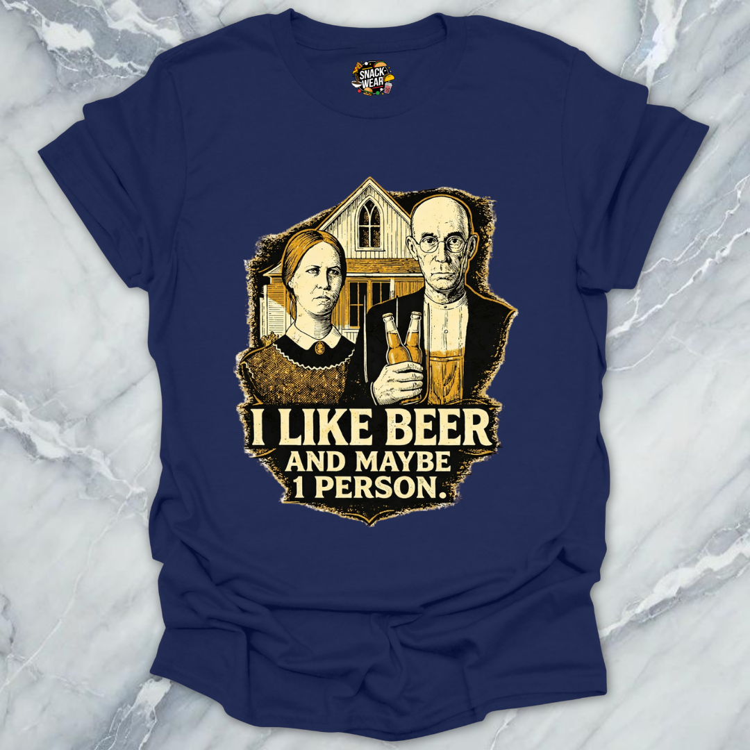 American Gothic Beer T-Shirt