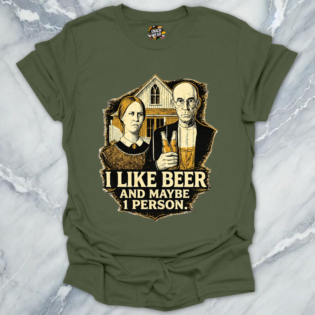 American Gothic Beer T-Shirt
