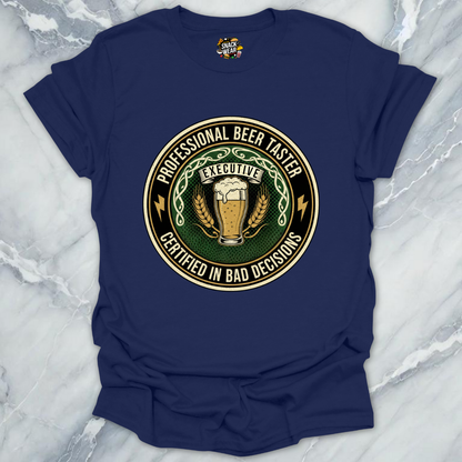 Certified Bad Decisions Beer T-Shirt