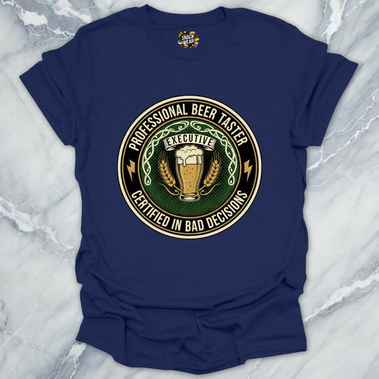 Certified Bad Decisions Beer T-Shirt