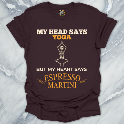 Yoga Espresso Martini T-Shirt