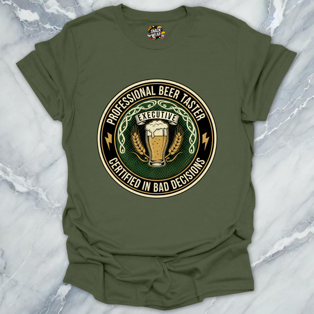 Certified Bad Decisions Beer T-Shirt