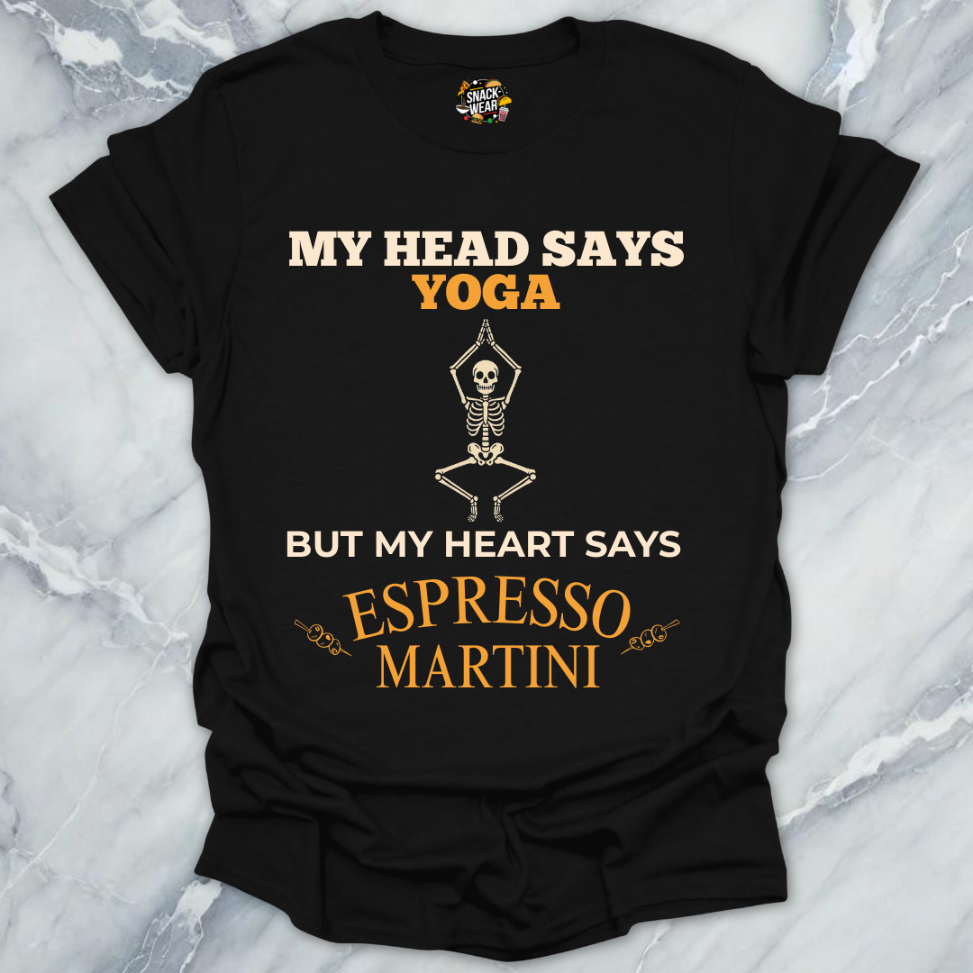 Yoga Espresso Martini T-Shirt
