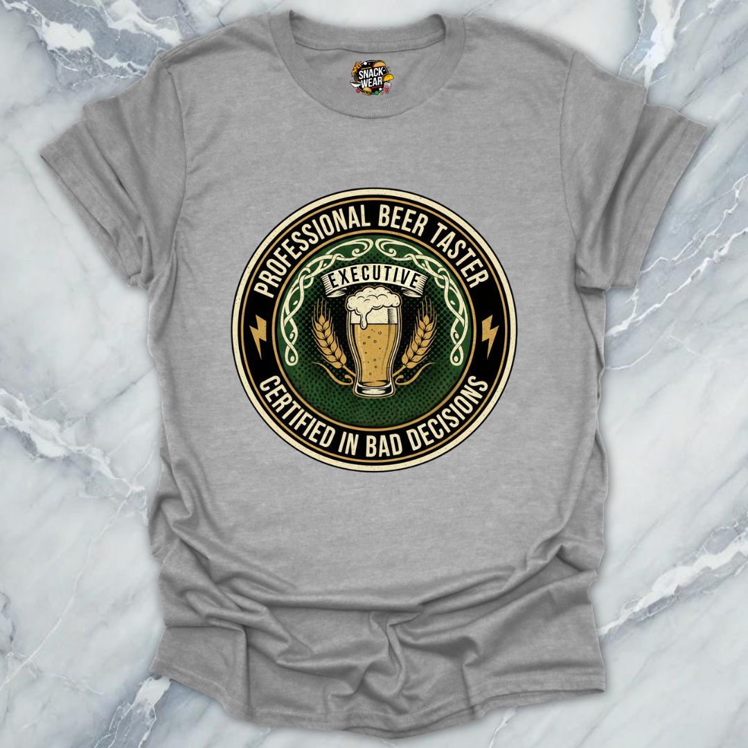 Certified Bad Decisions Beer T-Shirt