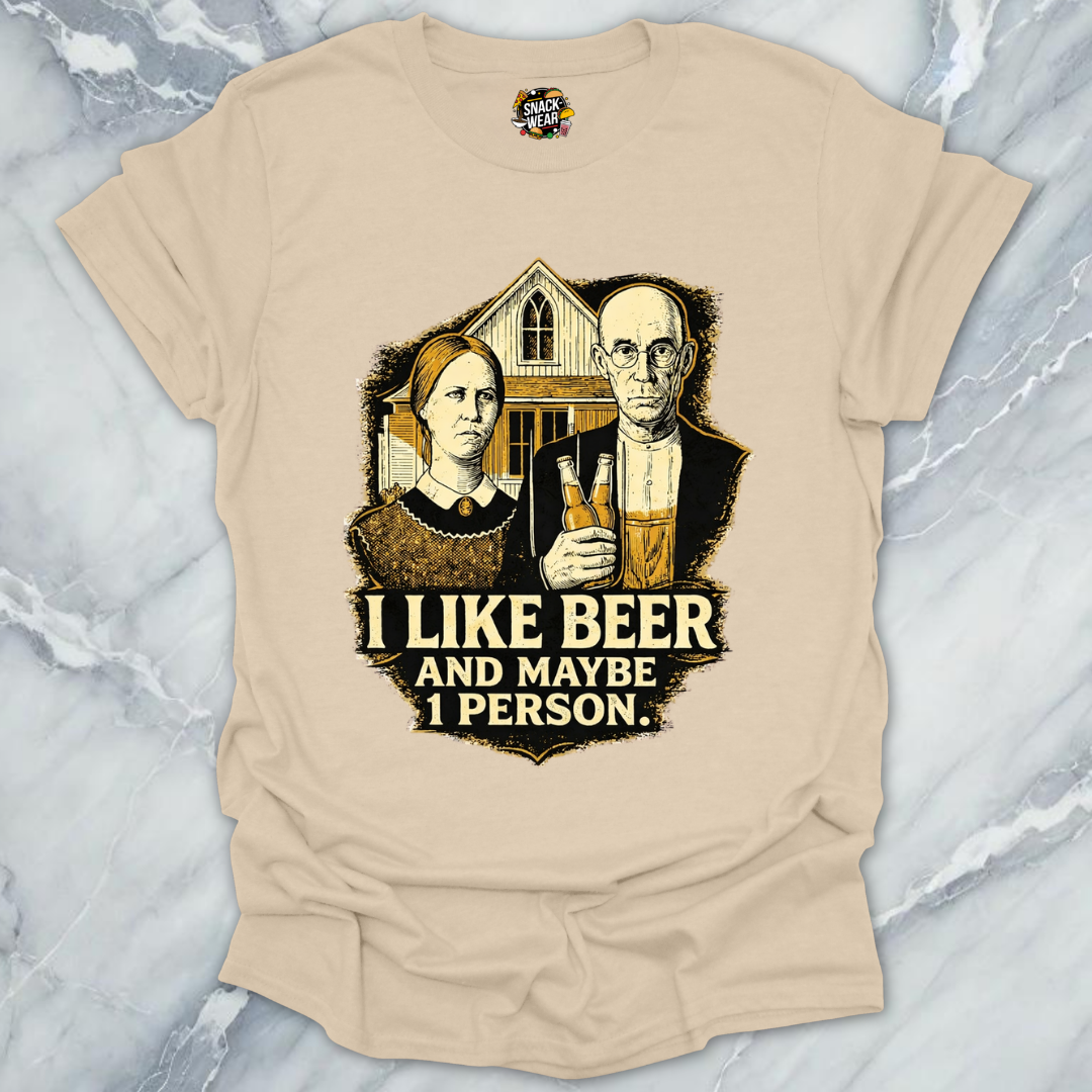 American Gothic Beer T-Shirt