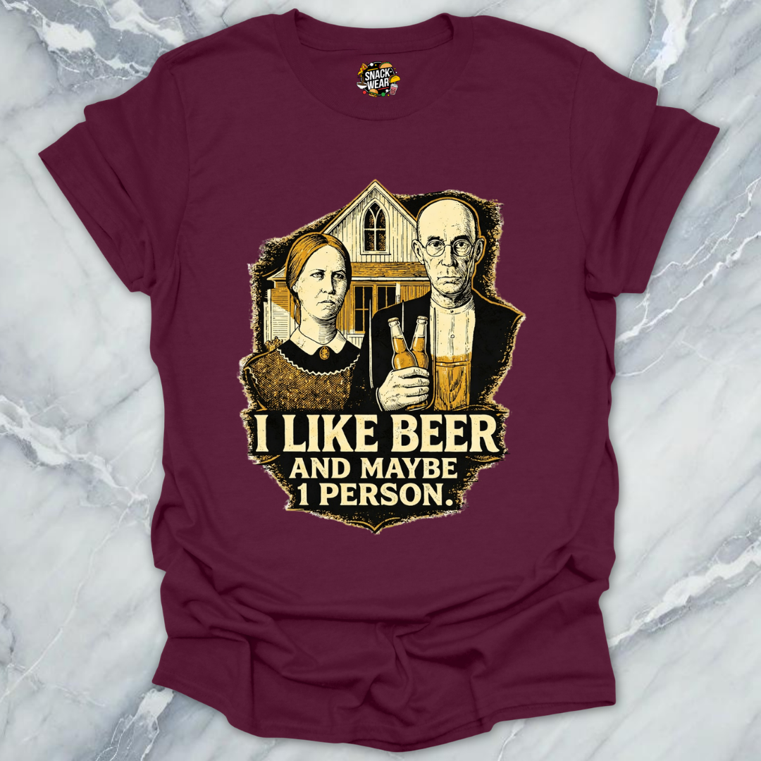 American Gothic Beer T-Shirt