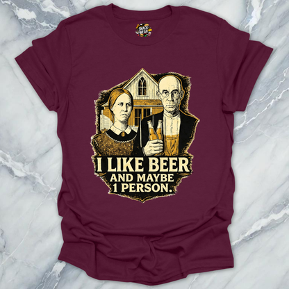 American Gothic Beer T-Shirt
