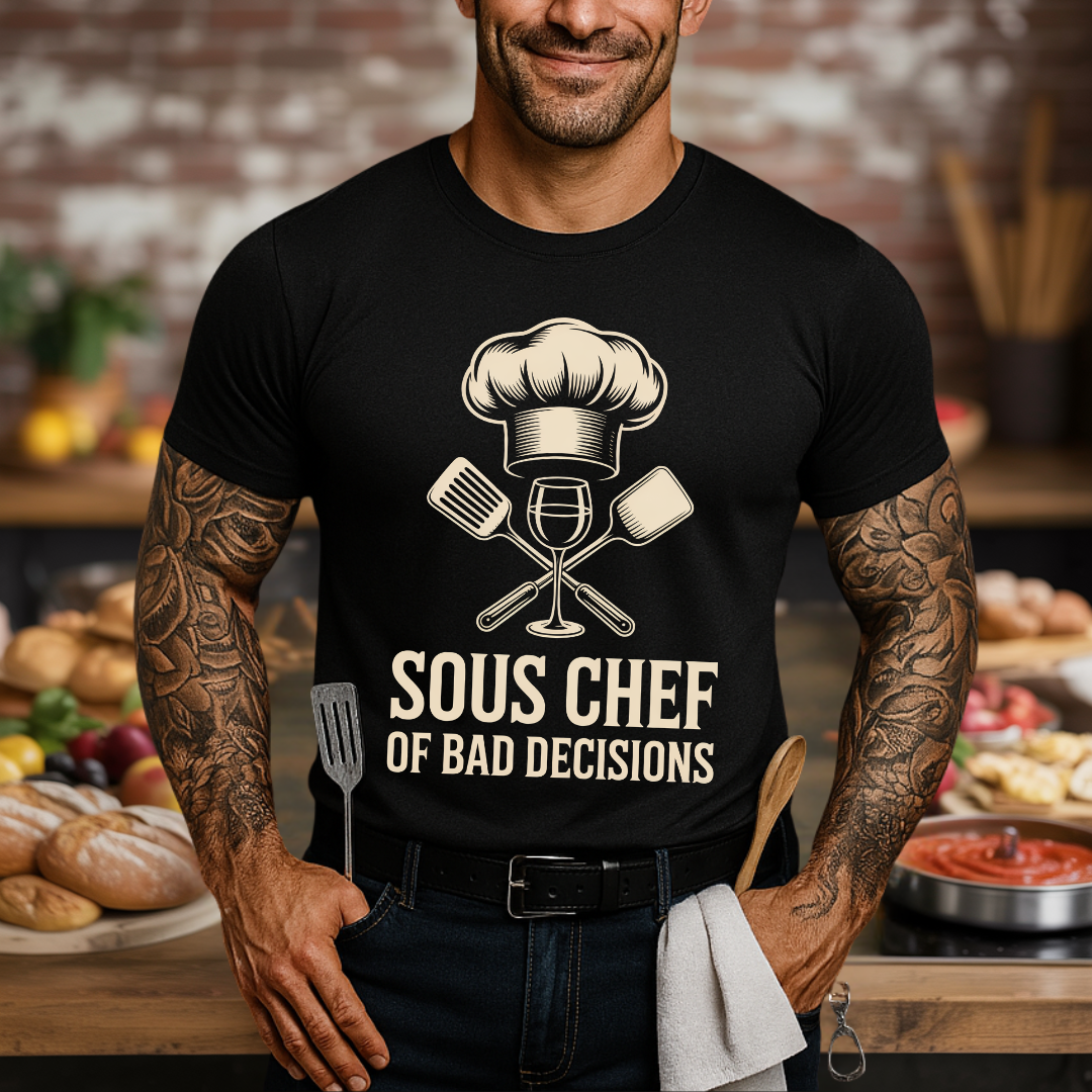 Sous Chef of Bad Decisions T-Shirt