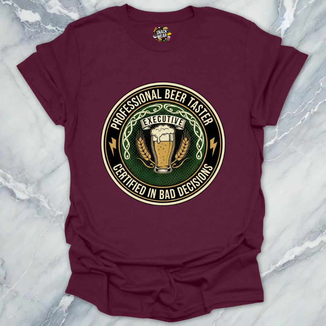 Certified Bad Decisions Beer T-Shirt