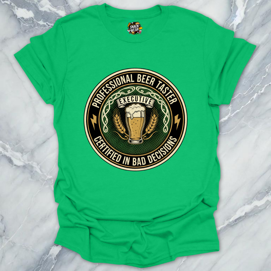 Certified Bad Decisions Beer T-Shirt
