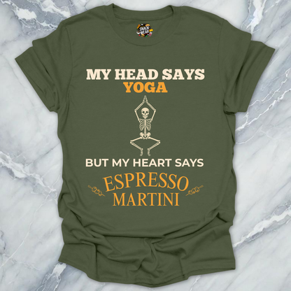 Yoga Espresso Martini T-Shirt