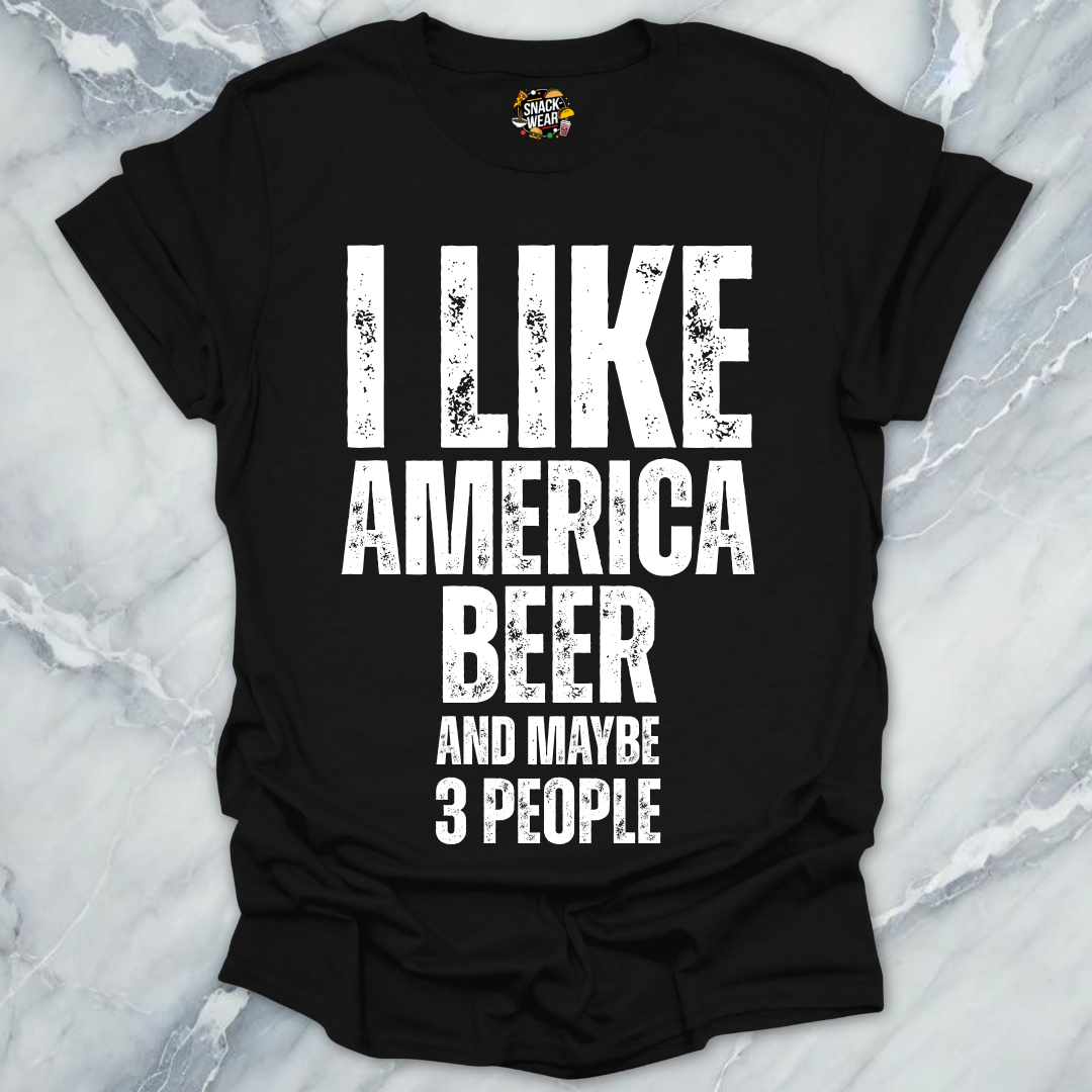 Beer America 3 People T-Shirt