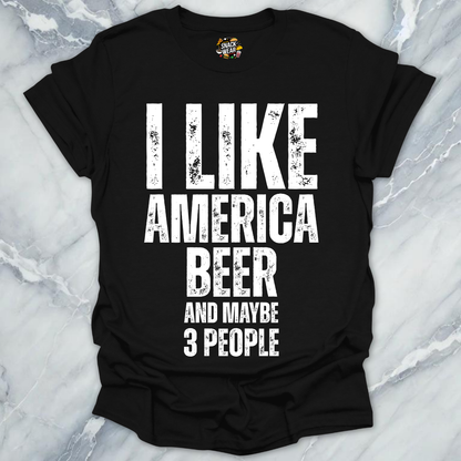 Beer America 3 People T-Shirt