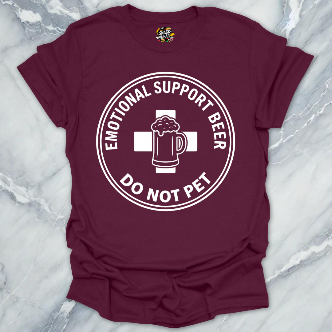 Emotional Support Beer T-Shirt
