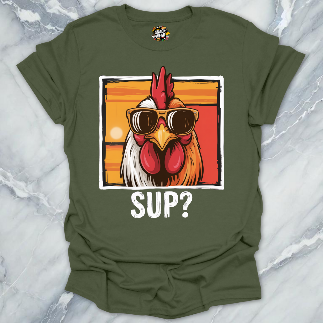 Chicken Sup Cool Mood T-Shirt