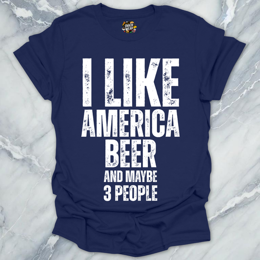 Beer America 3 People T-Shirt