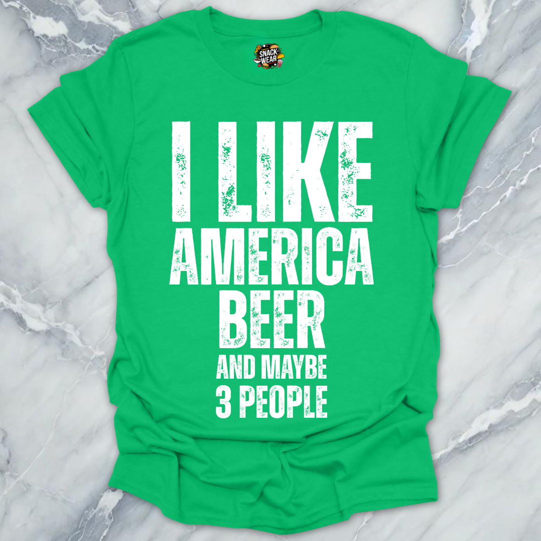 Beer America 3 People T-Shirt