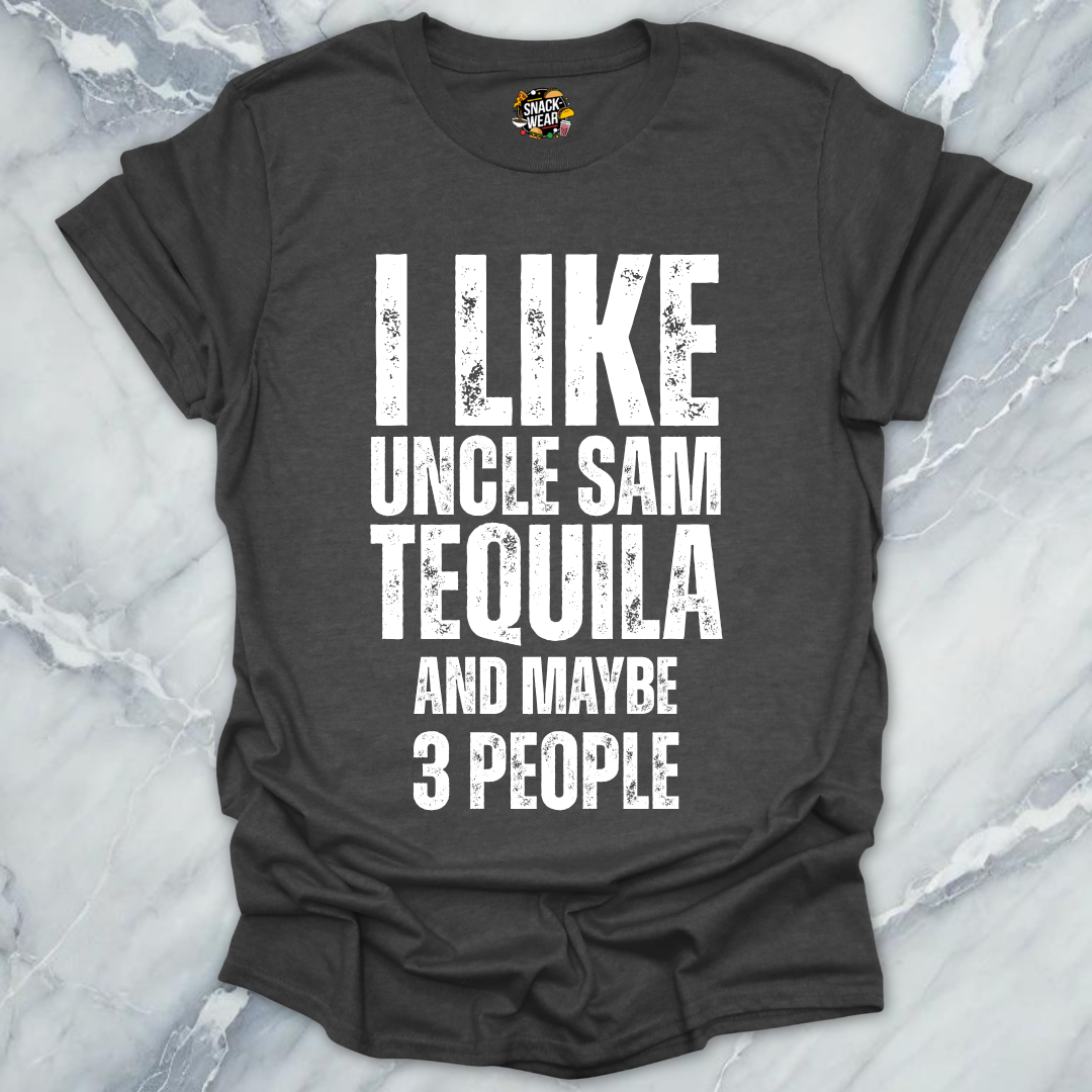 Tequila Uncle Sam 3 People T-Shirt
