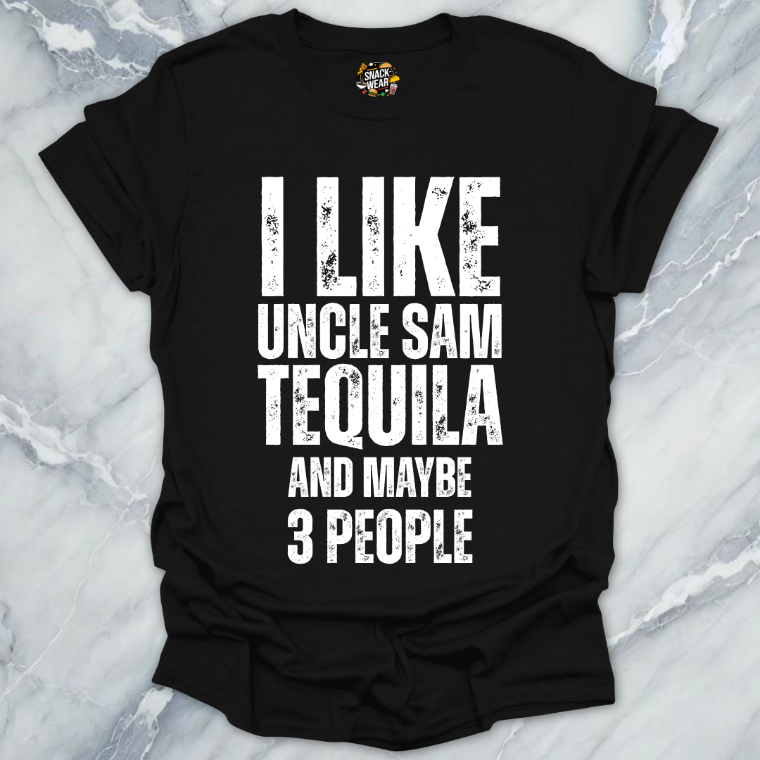 Tequila Uncle Sam 3 People T-Shirt