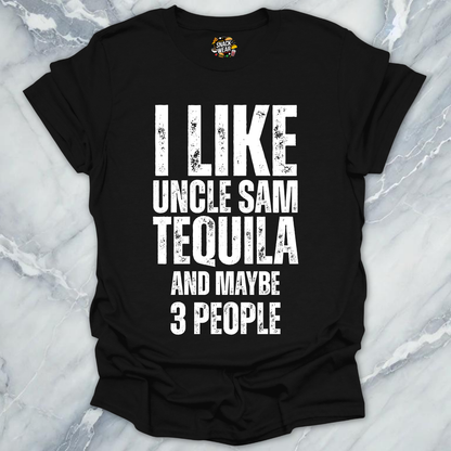 Tequila Uncle Sam 3 People T-Shirt