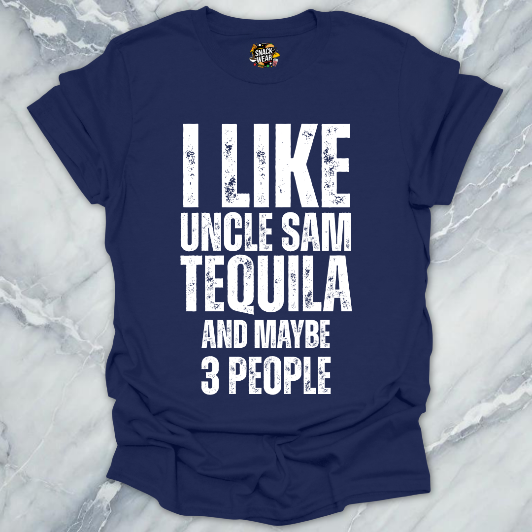 Tequila Uncle Sam 3 People T-Shirt