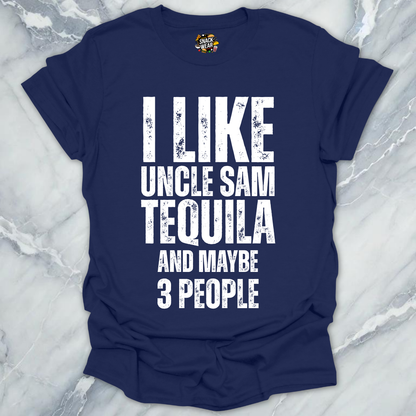 Tequila Uncle Sam 3 People T-Shirt