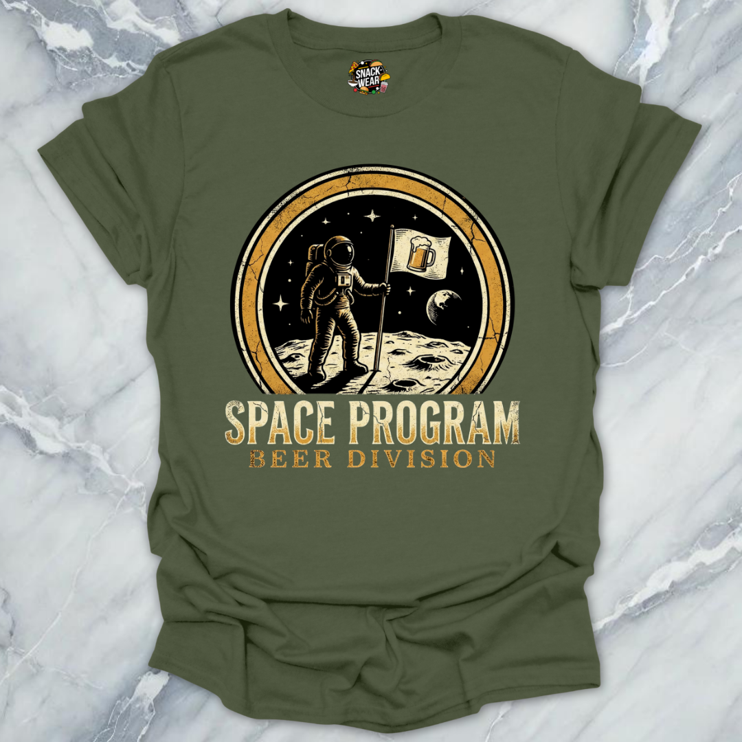 Space Program Beer T-Shirt