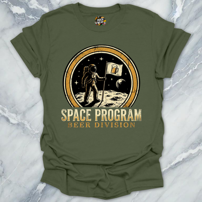 Space Program Beer T-Shirt
