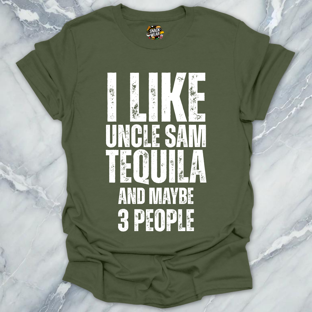 Tequila Uncle Sam 3 People T-Shirt
