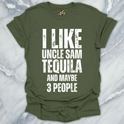 Tequila Uncle Sam 3 People T-Shirt