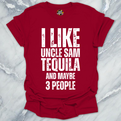 Tequila Uncle Sam 3 People T-Shirt